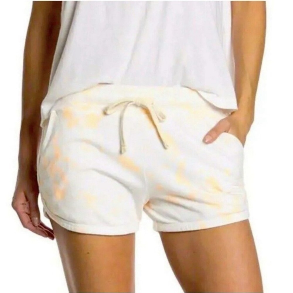 Sundry Dolphin Tie Dye Shorts In Orange Pop Size 1, S